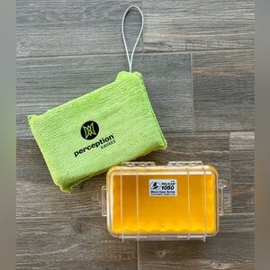 Waterproof kayak case and sponge